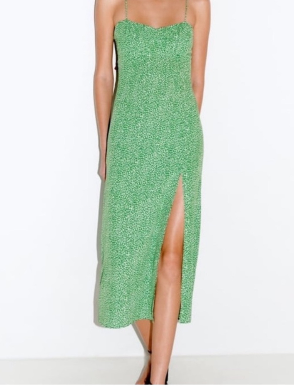 Zara Animal Print Cheetah Slip
Dress